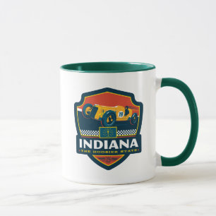 Taza Orgullo del Estado   Indiana