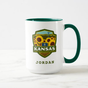 Taza Orgullo del Estado   Kansas