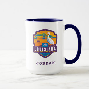Taza Orgullo del Estado   Luisiana