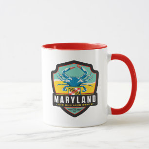 Taza Orgullo del Estado   Maryland