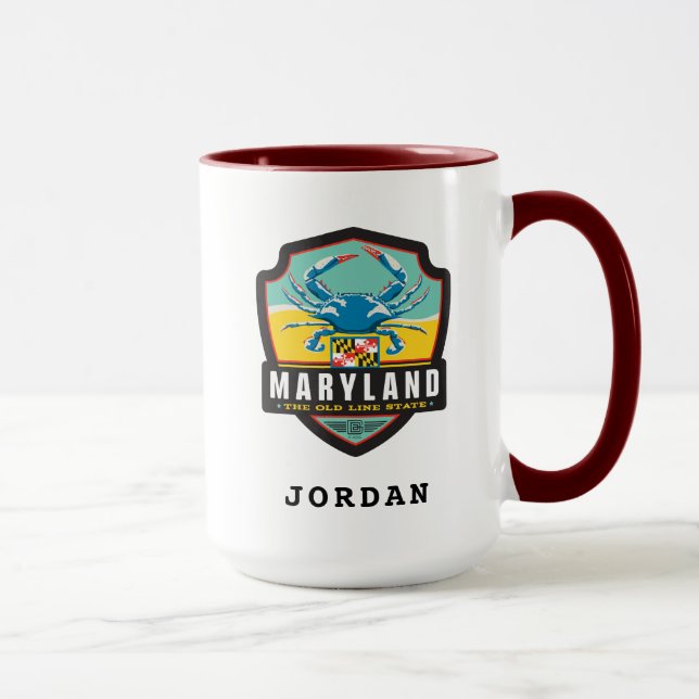 Taza Orgullo del Estado | Maryland (Derecha)