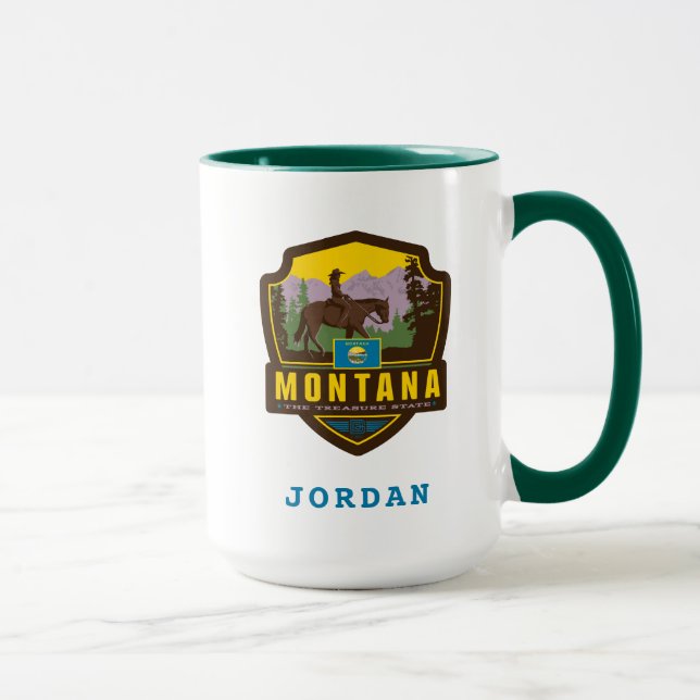 Taza Orgullo del Estado | Montana (Derecha)