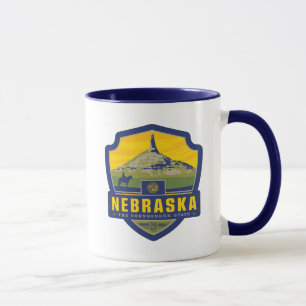 Taza Orgullo del Estado Nebraska