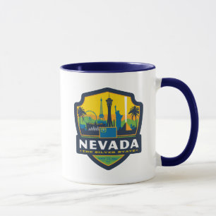 Taza Orgullo del Estado   Nevada