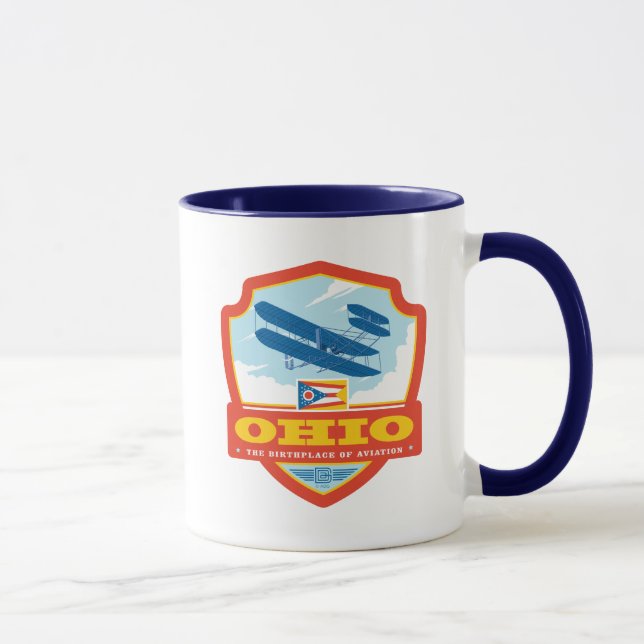 Taza Orgullo del Estado | Ohio (Derecha)