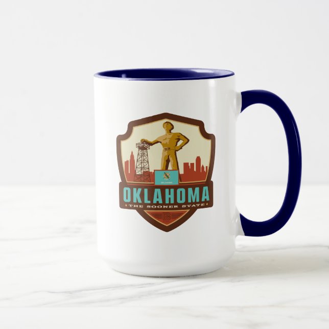 Taza Orgullo del Estado | Oklahoma (Derecha)