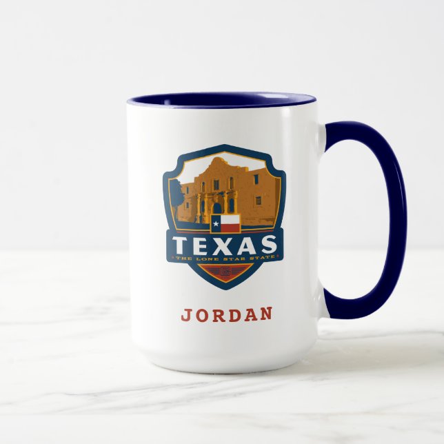 Taza Orgullo del Estado | Texas (Derecha)