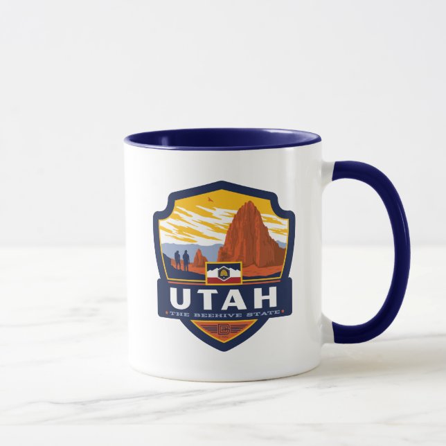 Taza Orgullo del Estado | Utah (Derecha)