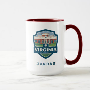 Taza Orgullo del Estado   Virginia