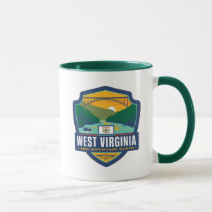 Taza Orgullo del Estado   Virginia Occidental