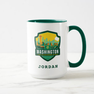 Taza Orgullo del Estado   Washington