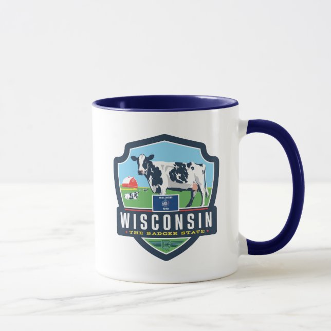 Taza Orgullo del Estado | Wisconsin 2 (Derecha)