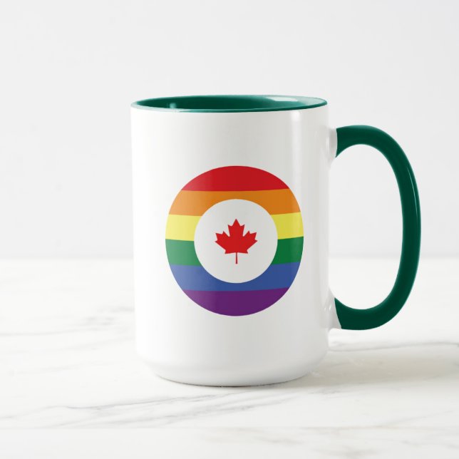 Taza Orgullo gay de Canadá (Derecha)