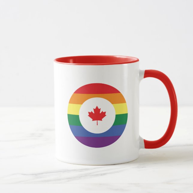 Taza Orgullo gay de Canadá (Derecha)