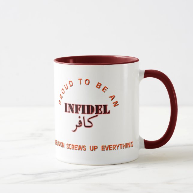 Taza Orgullo infiel (Derecha)