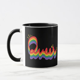 Taza Orgullo LGBT+. Amor homosexual.