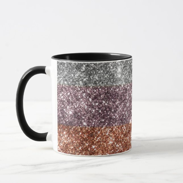 Taza OrgulloLGBT+- gay. Queer- amor. Arcoíris           (Izquierda)