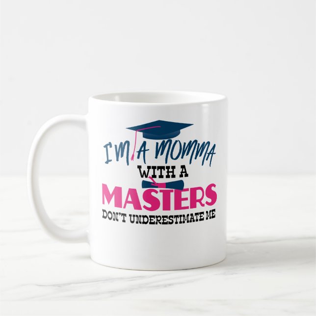 Taza orgullosa de Cofee de la graduación del (Izquierda)