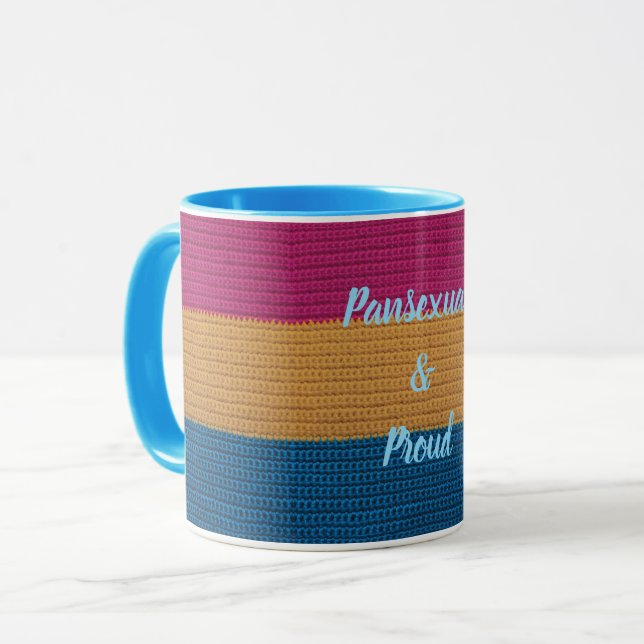 Taza Orgullosa de Sartén al Ganchillo (Anverso izquierdo)