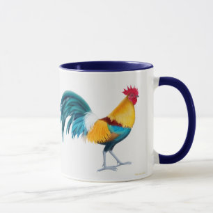 Taza orgullosa del campanero del gallo
