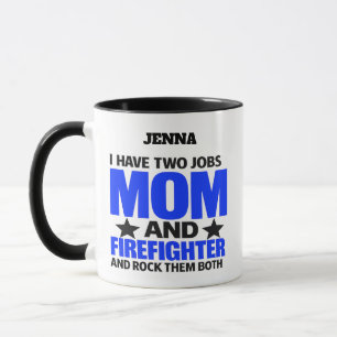 Taza Orgullosa Madre Bombera