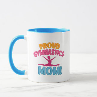 Taza Orgullosa madre de gimnasia