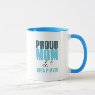 Taza Orgullosa madre de un jugador de Tuba