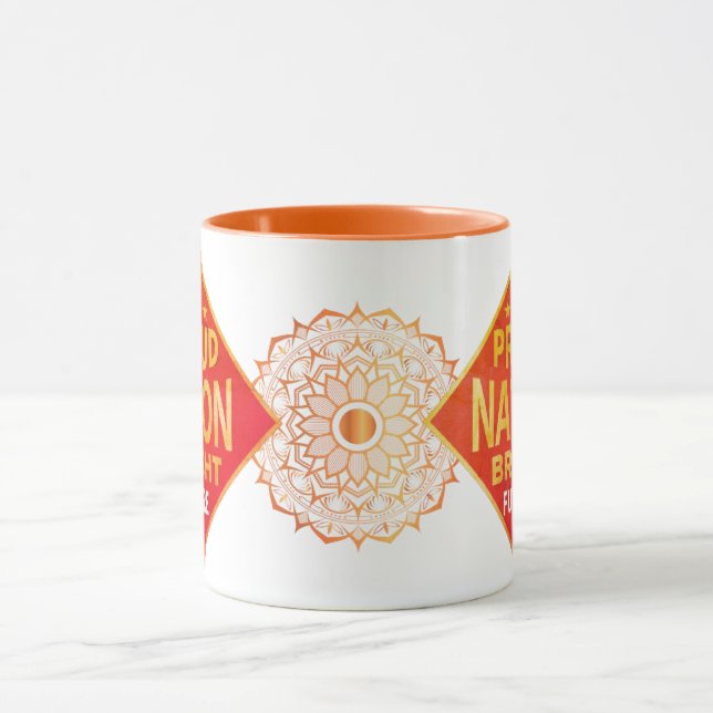 Taza Orgullosa Nación Brillante Futuro Mug (Centro)