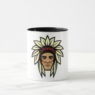 Taza Orgulloso café gráfico con el jefe de la dirección