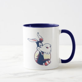 Taza Orgulloso demócrata gracioso burro patriótico