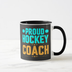 Taza Orgulloso entrenador de hockey