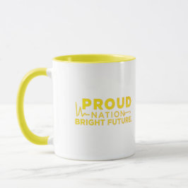 Taza Orgulloso Futuro Brillante De La Nación