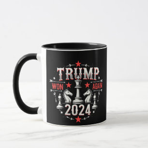 Taza Orgulloso Maga Trump Ganó de nuevo 2025 Día de Ina