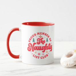 Taza Orgulloso Miembro De Los Navidades Del Club De La
