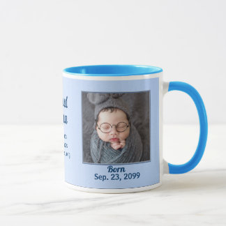 Taza Orgulloso NANA Blue Recién nacido Boy 2 Foto