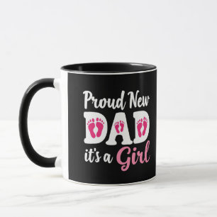Taza Orgulloso nuevo papá es una revelación de género C
