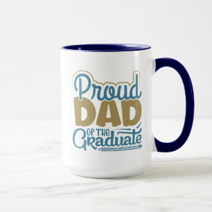 Taza Orgulloso padre del graduado