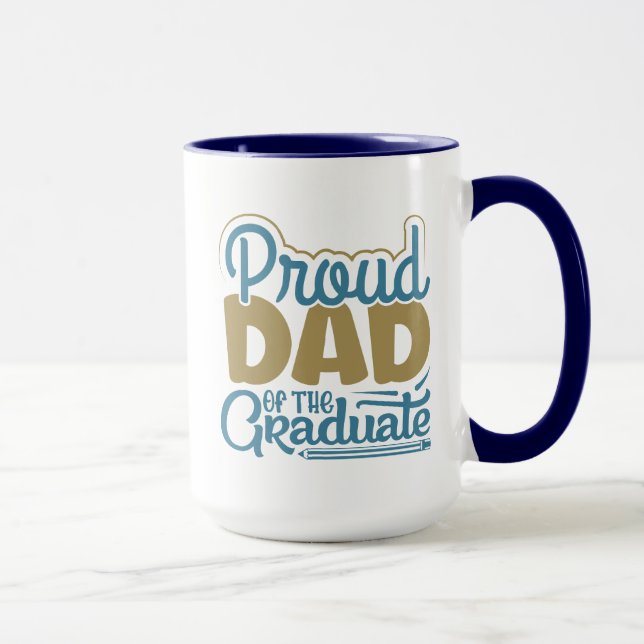 Taza Orgulloso padre del graduado (Derecha)
