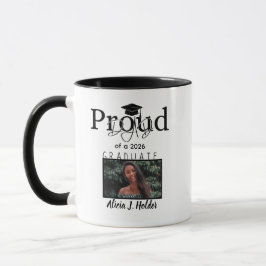 Taza Orgulloso Papá Graduado 2026 regalo de graduación 
