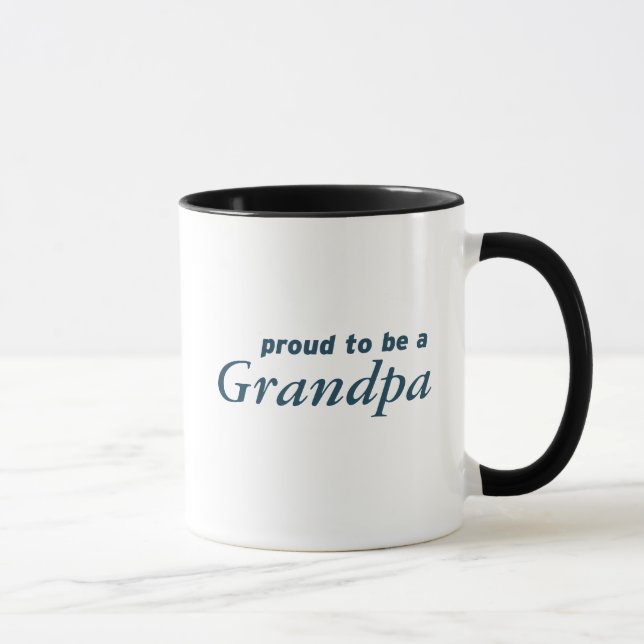 Taza ¡Orgulloso ser un abuelo! (Derecha)