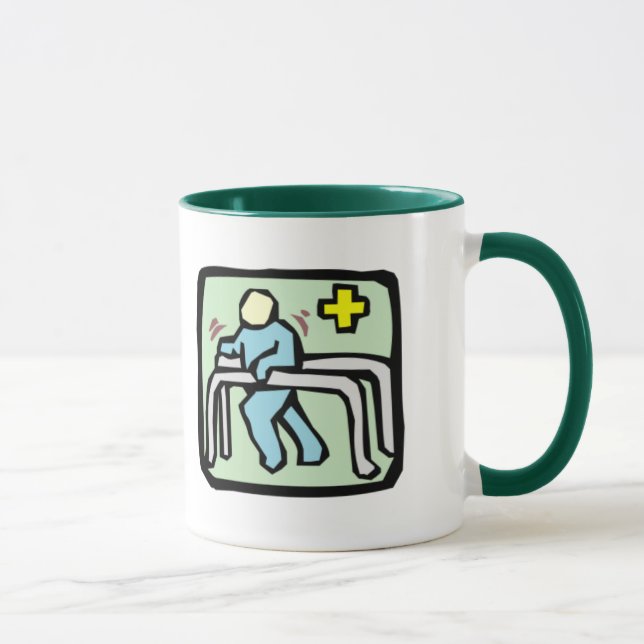 TAZA ORGULLOSO SER UN TERAPEUTA FÍSICO (Derecha)