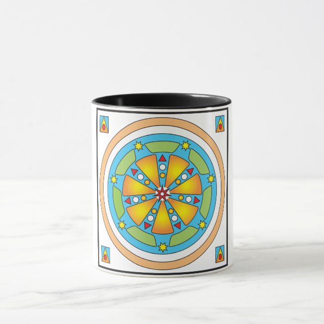 Taza Origen de la BEING-Becoming y toda la existencia M (Centro)