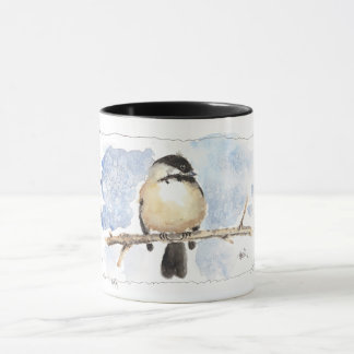 Taza Original Art Chickadee Mug