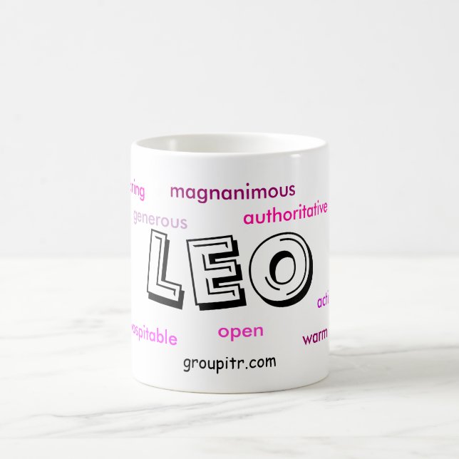 Taza original de Groupitr Leo (Centro)