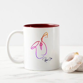 Taza original del arte del col de Richie