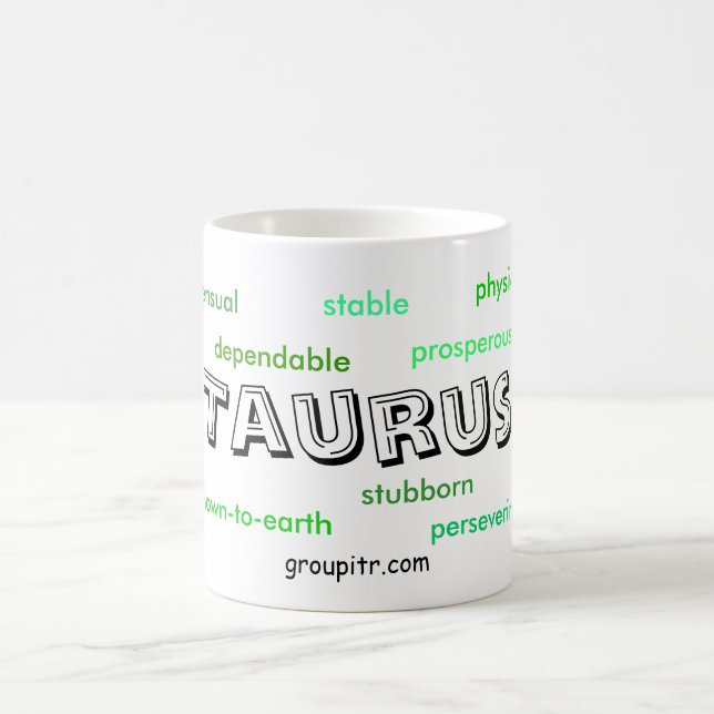Taza original del tauro de Groupitr (Centro)