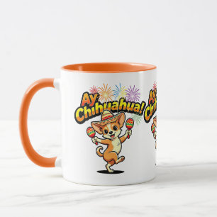 Taza Original Divertido Chihuahua Ay Chihuahua Perro Me