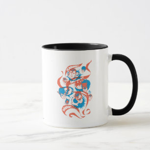 Taza Originales de DC - Explosión de logotipos
