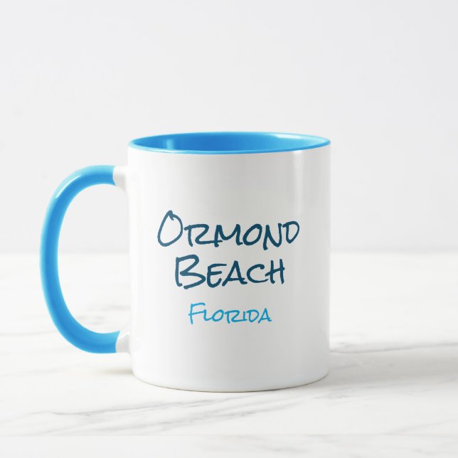 Taza Ormond Beach Florida Coffee Mug (Izquierda)