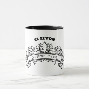 Taza ornamentada El-Elyon